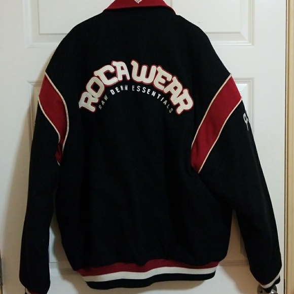 rocawear letterman jacket